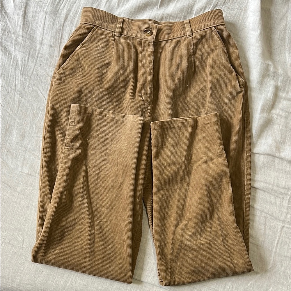 Vintage L.L. Bean Brown Corduroy Pants